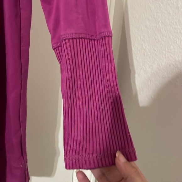 Soft Surroundings Purple 3/4 Sleeve Relaxed Top Size M - Picture 6 of 7